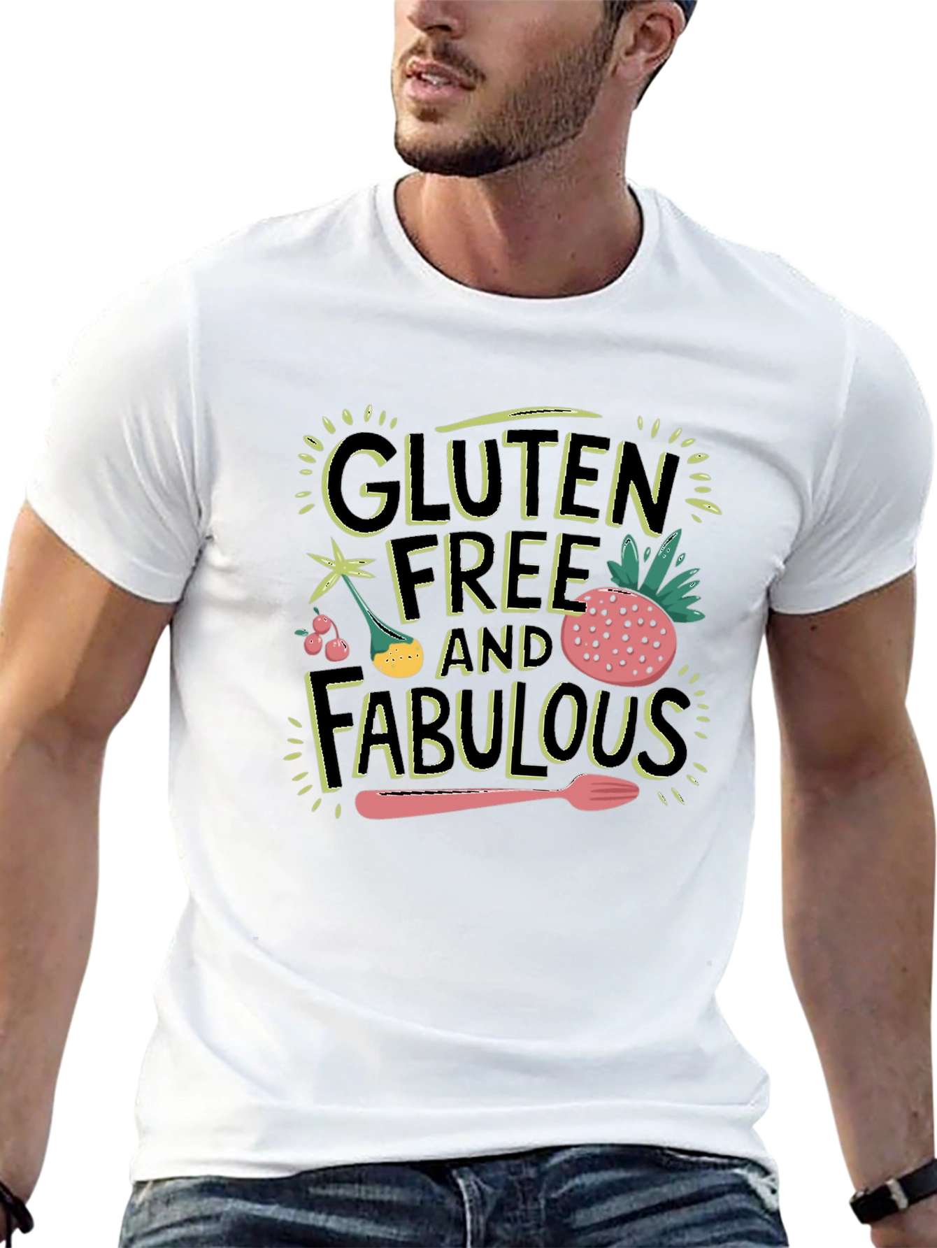 Gluten Free & Fabulous Graphic T-Shirt