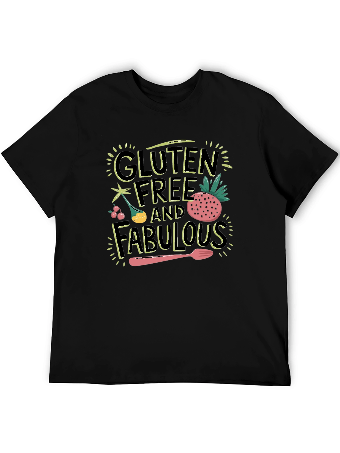 Gluten Free & Fabulous Graphic T-Shirt