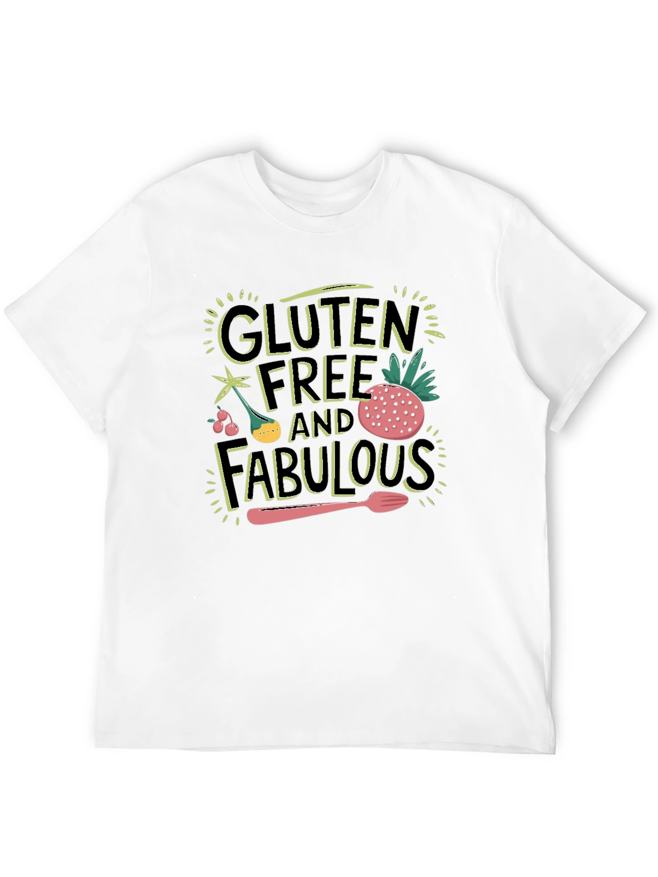 Gluten Free & Fabulous Graphic T-Shirt