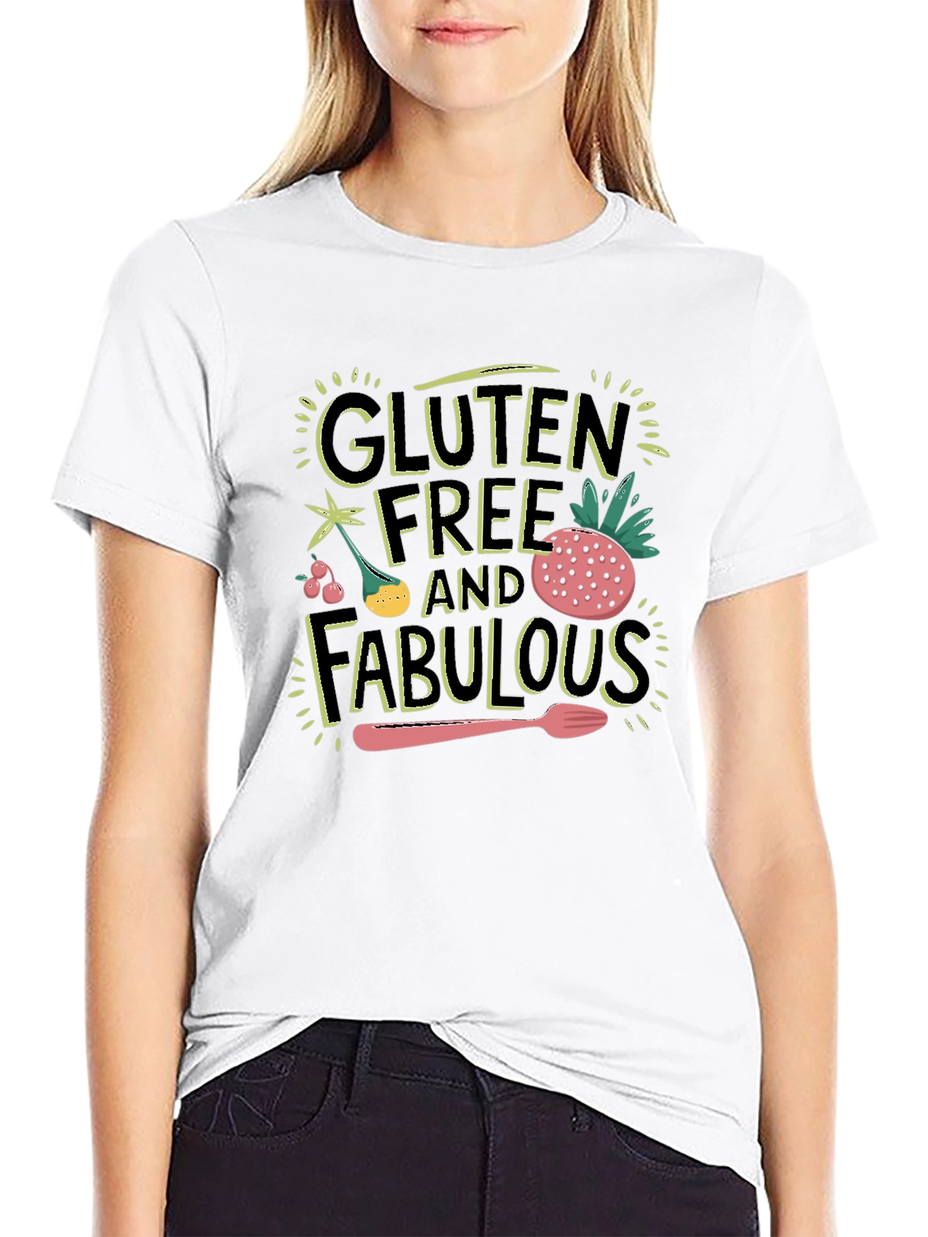Gluten Free & Fabulous Graphic T-Shirt