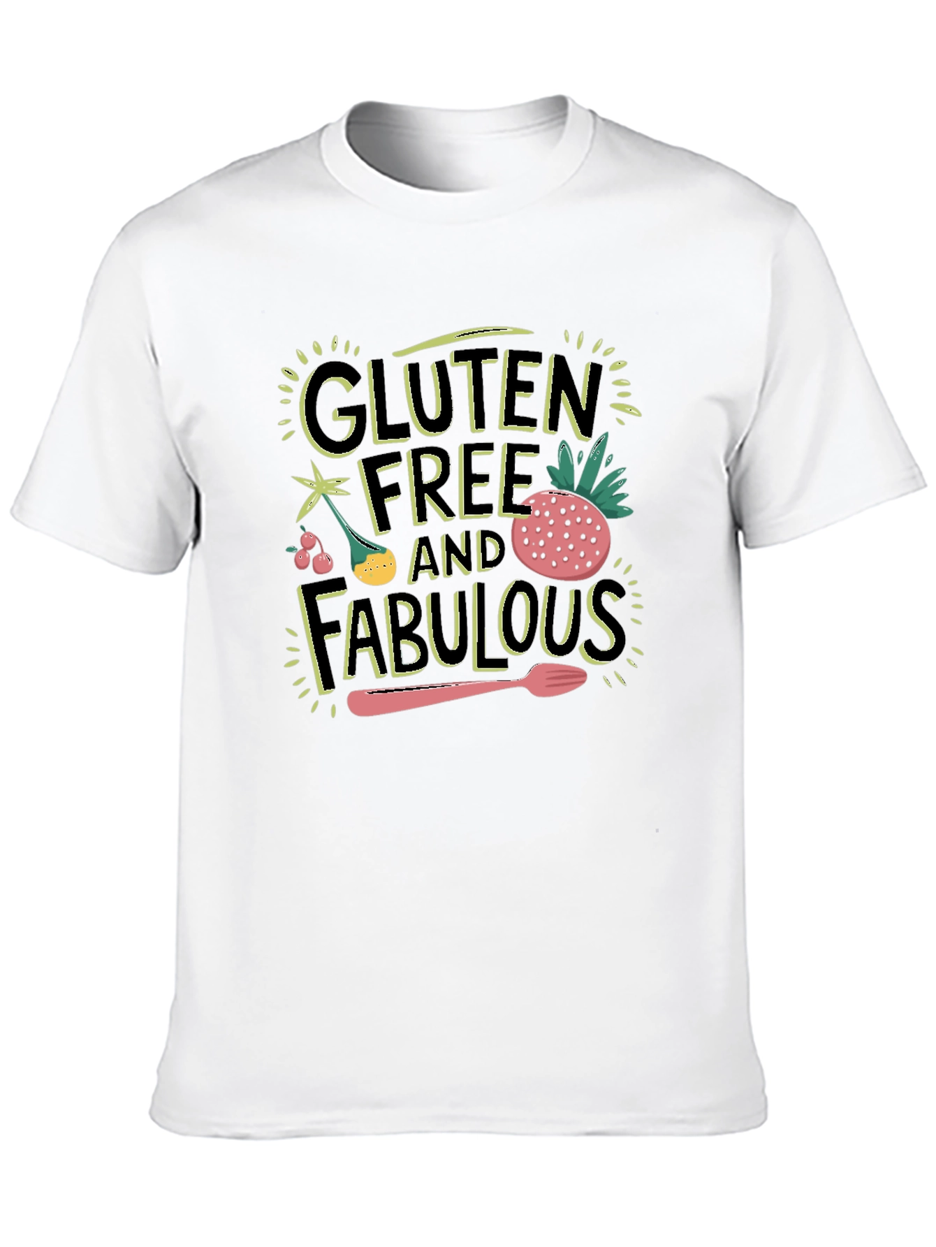Gluten Free & Fabulous Graphic T-Shirt