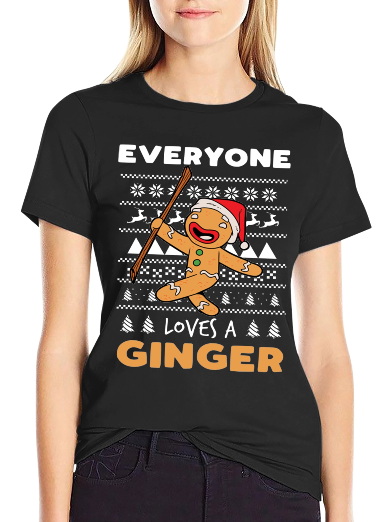 Gingerbread Man Christmas T-Shirt