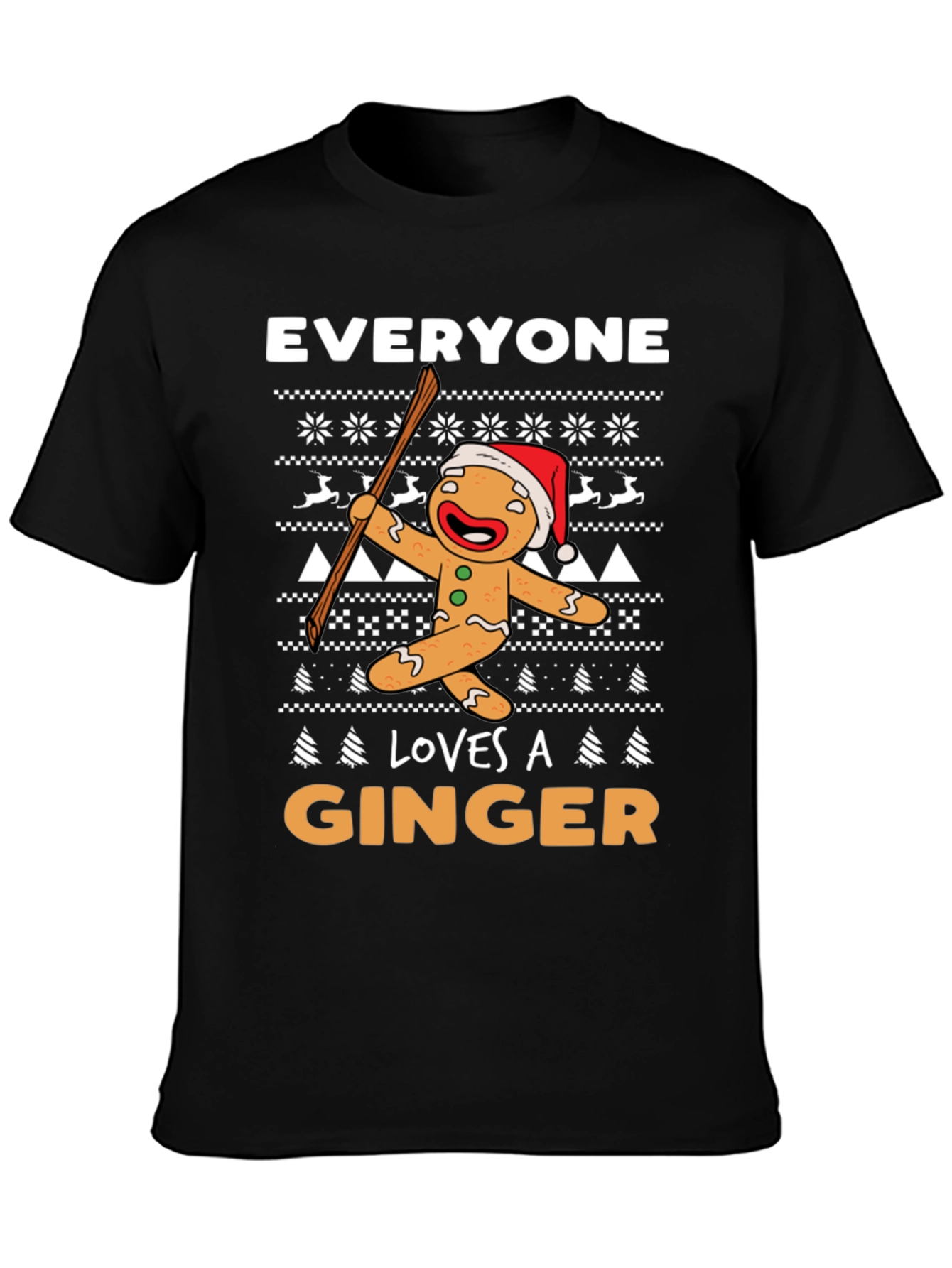 Gingerbread Man Christmas T-Shirt