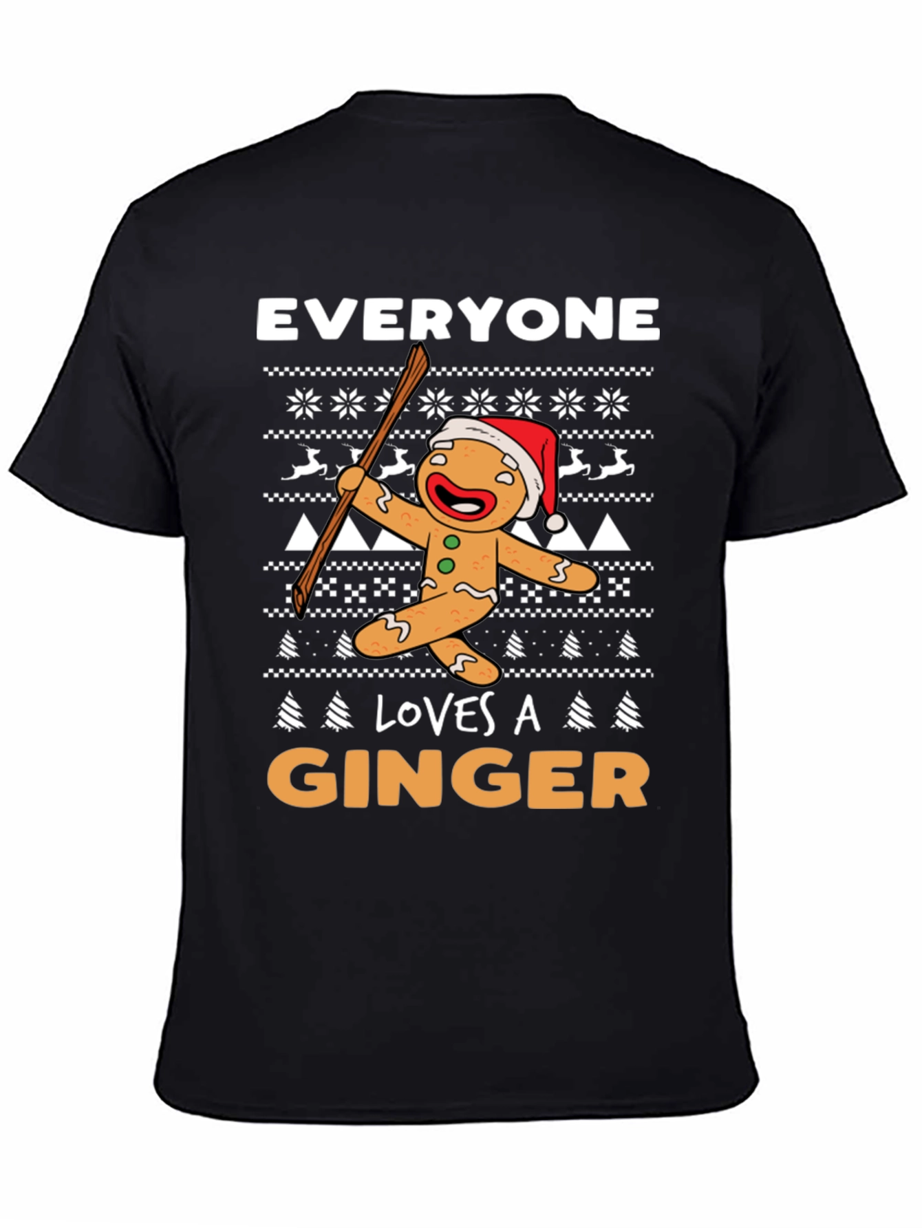 Gingerbread Man Christmas T-Shirt