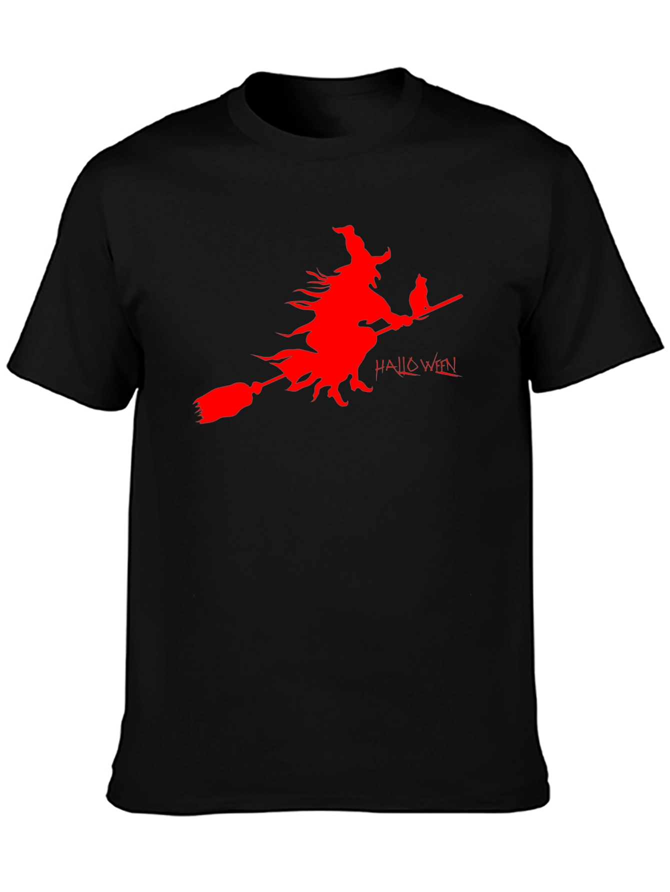 Halloween Witch Black T-Shirt