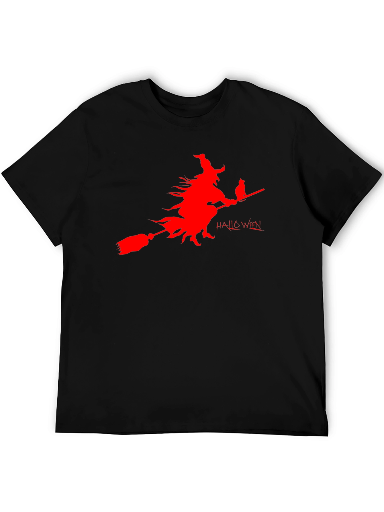 Halloween Witch Black T-Shirt