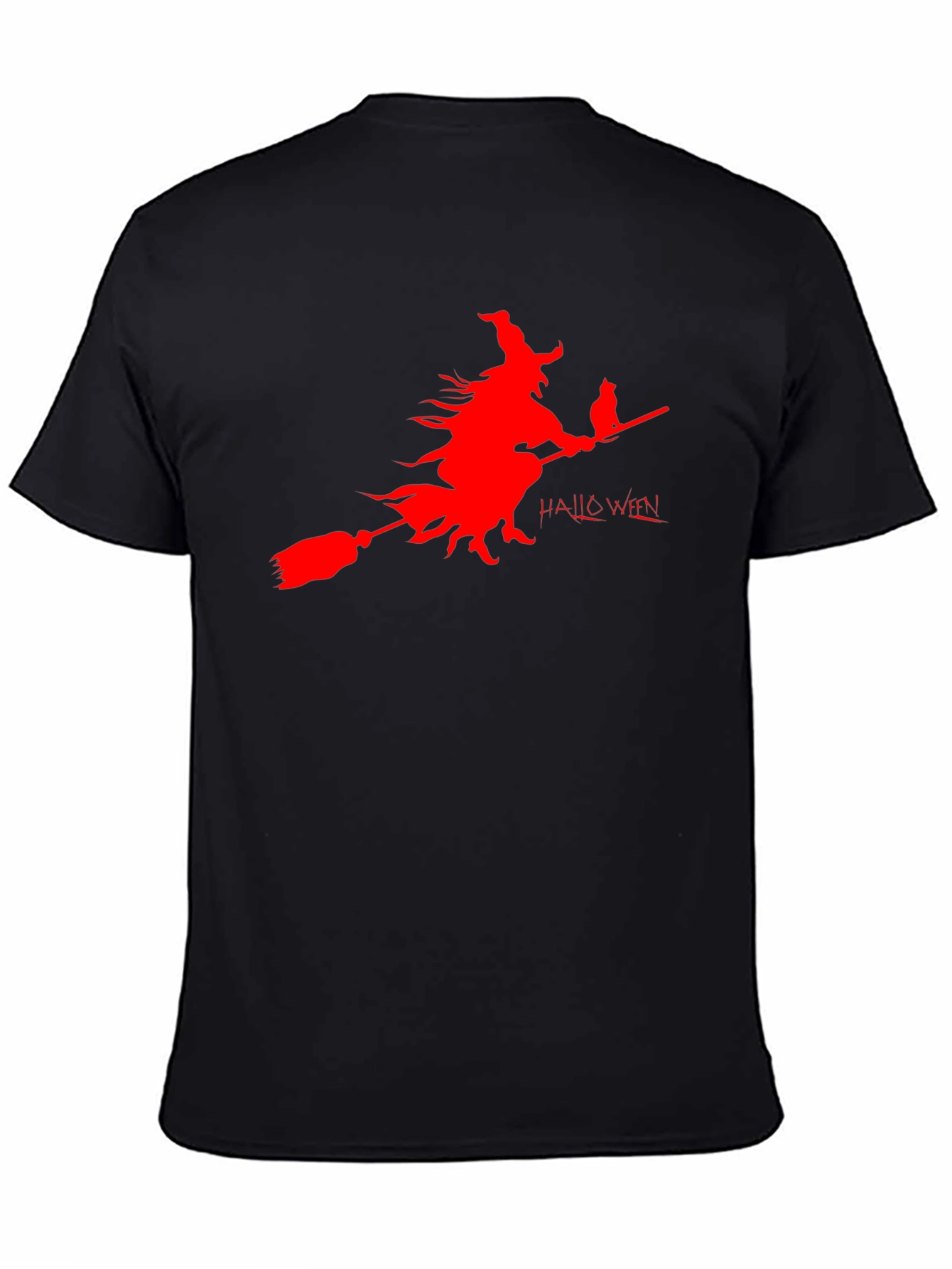 Halloween Witch Black T-Shirt