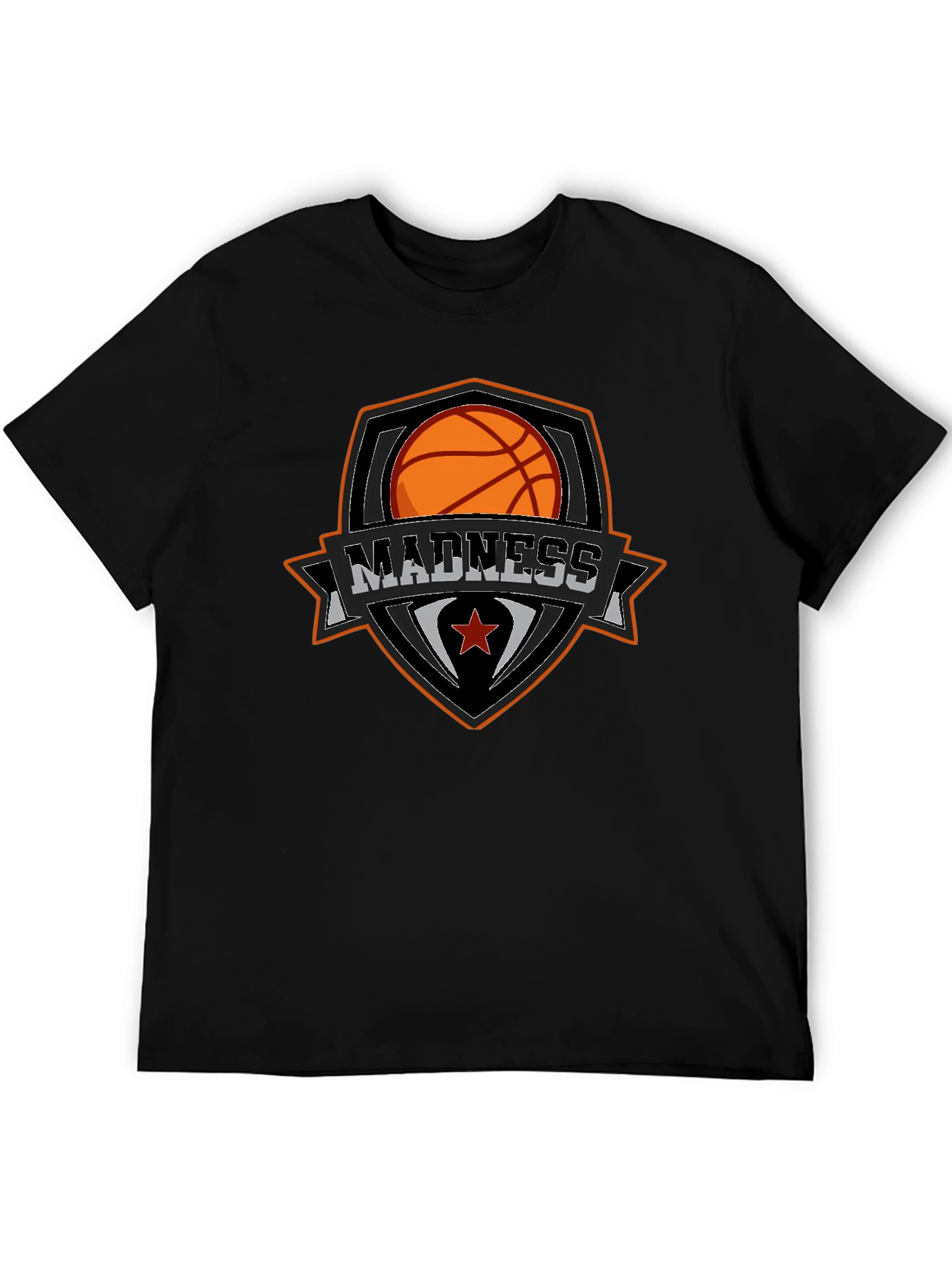 Madness Basketball Graphic T-Shirt