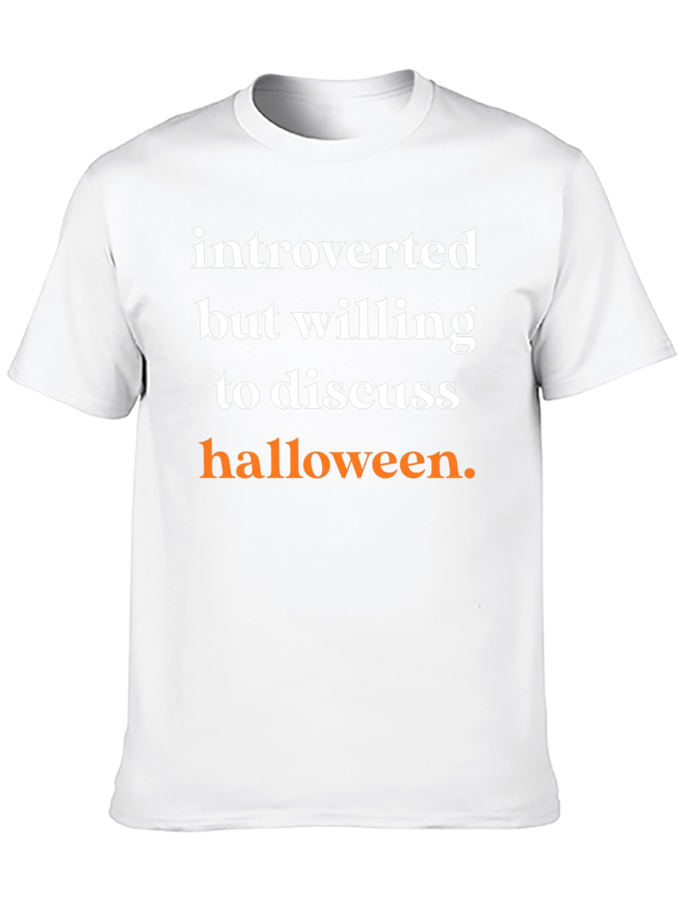 Introverted Halloween Graphic Tee