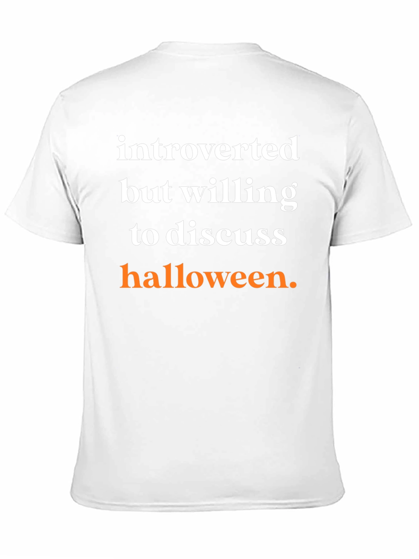 Introverted Halloween Graphic Tee