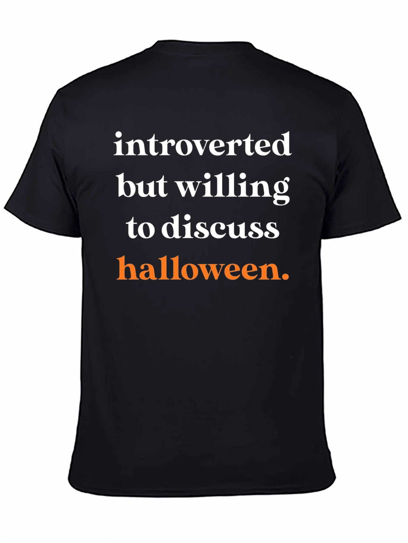Introverted Halloween Graphic Tee