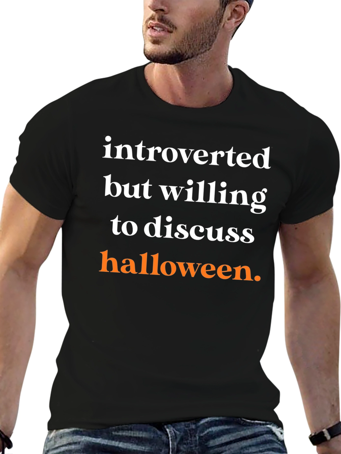 Introverted Halloween Graphic Tee