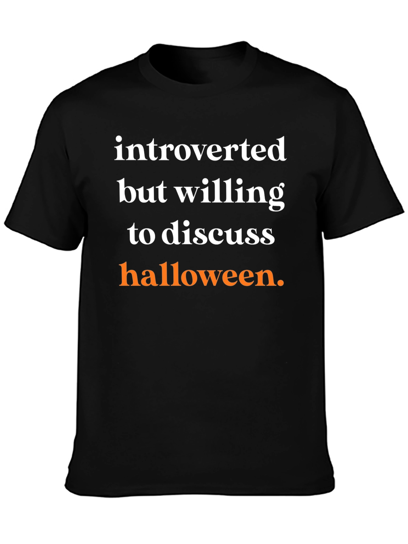 Introverted Halloween Graphic Tee