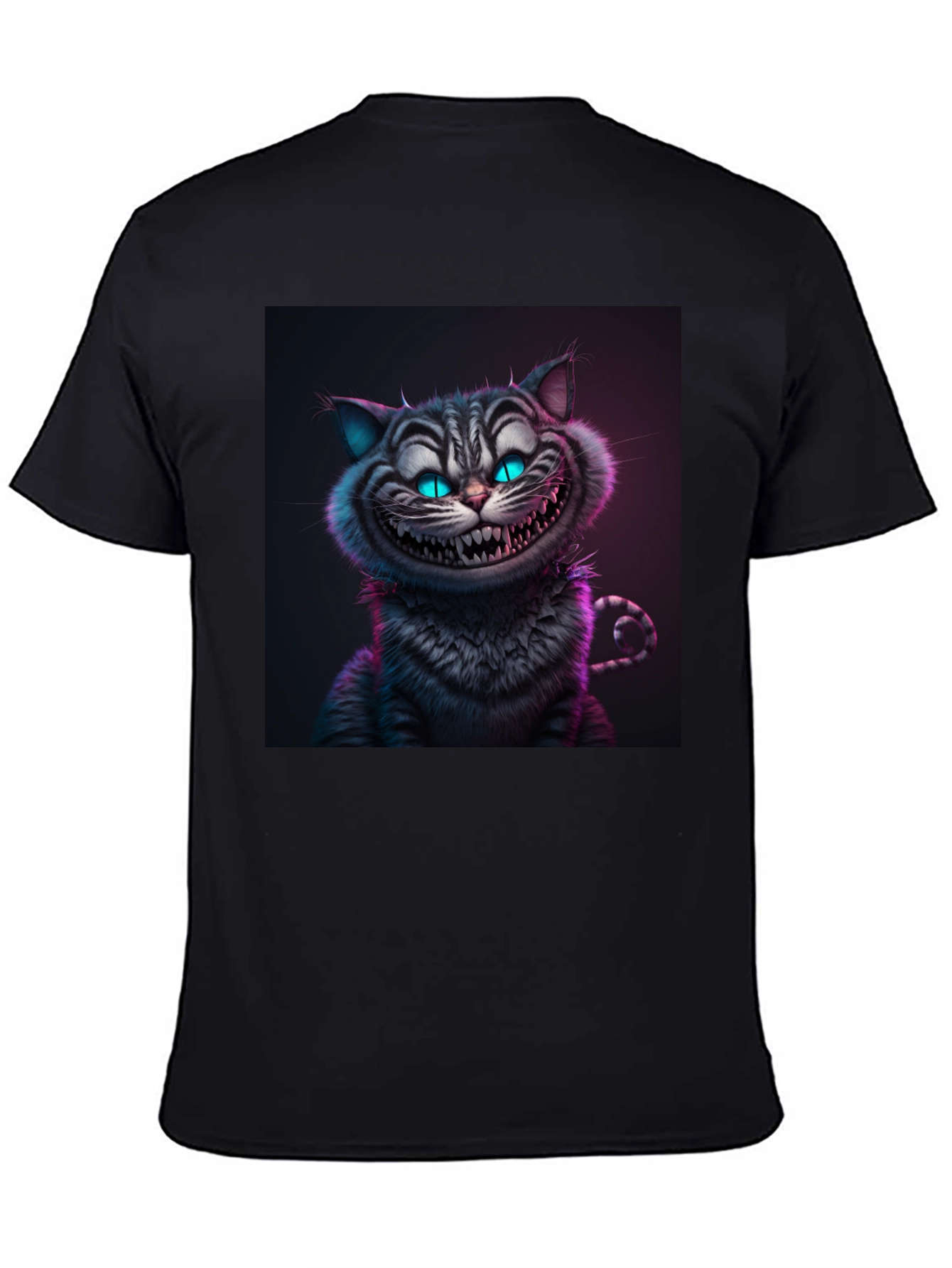 Cheshire Cat Grin Graphic T-Shirt