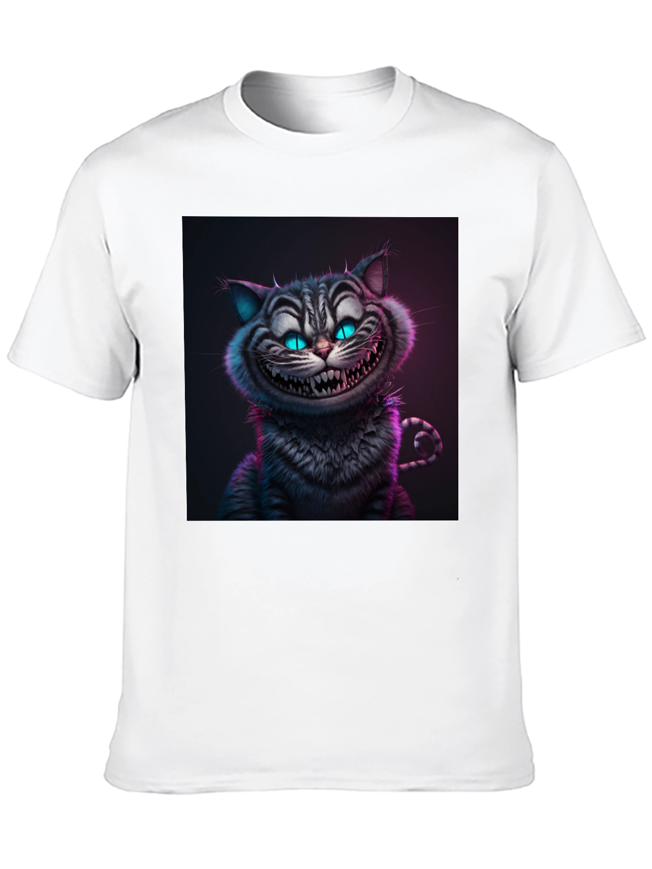 Cheshire Cat Grin Graphic T-Shirt