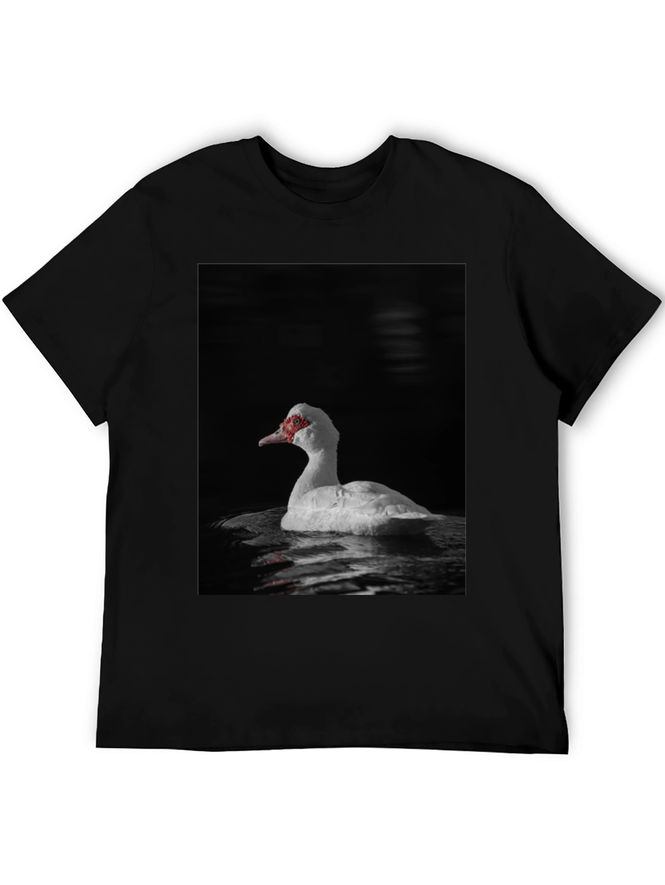 Duck Graphic Black T-Shirt