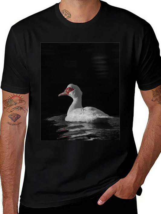 Duck Graphic Black T-Shirt