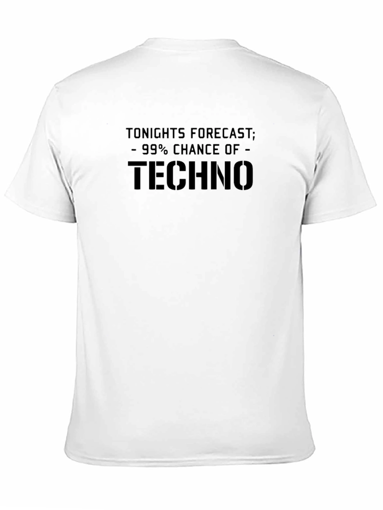 Techno Forecast Graphic T-Shirt