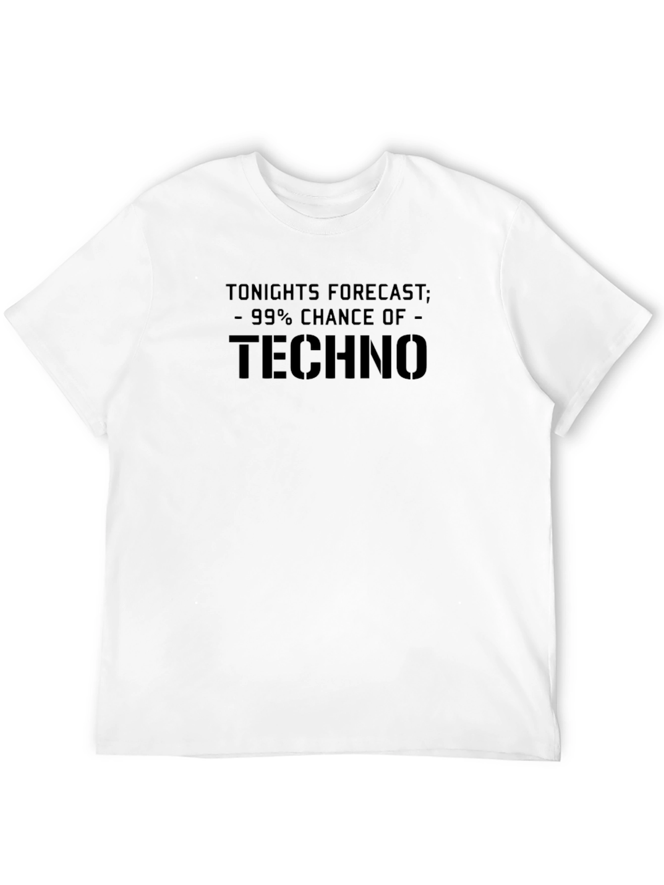 Techno Forecast Graphic T-Shirt