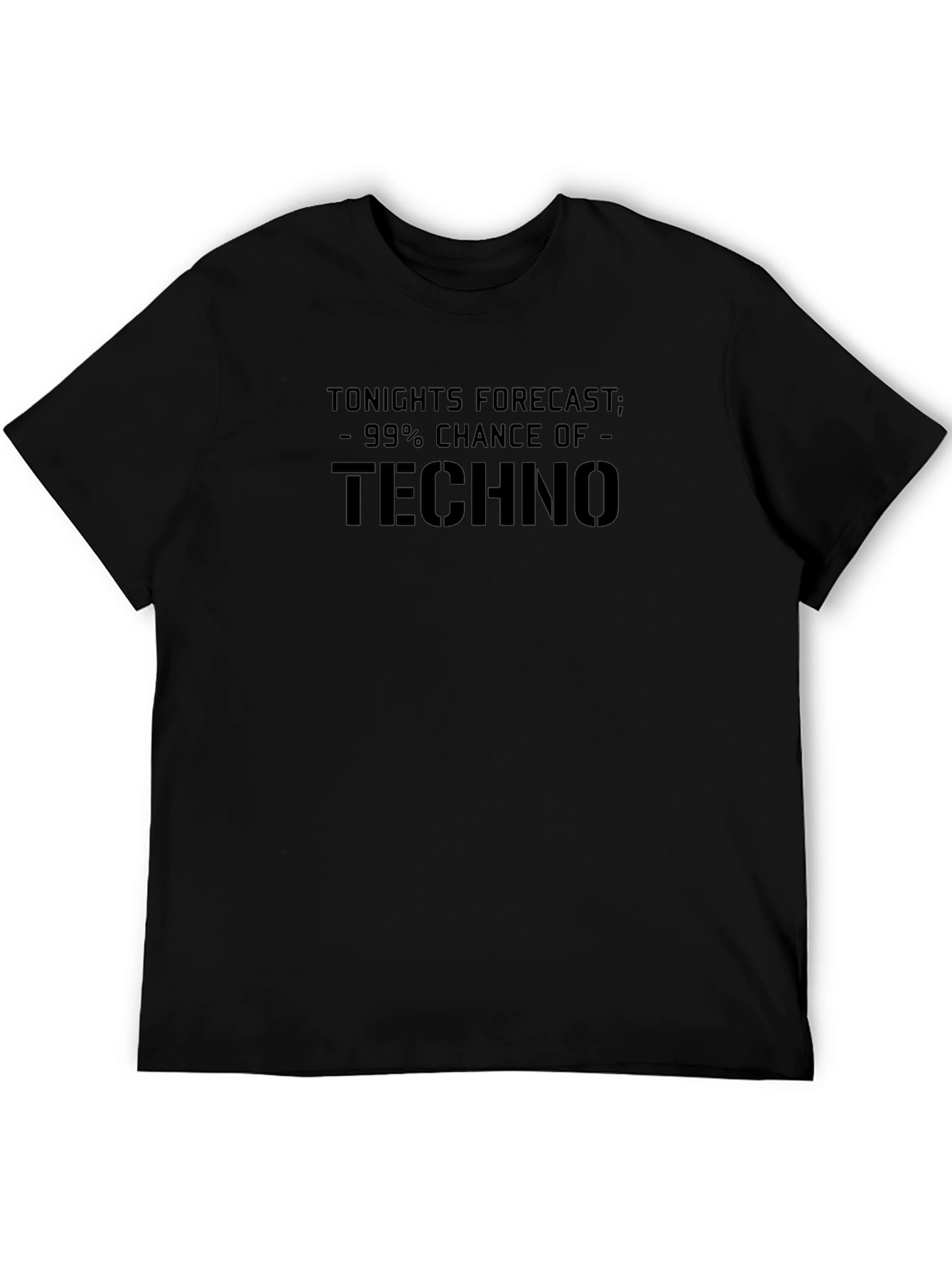 Techno Forecast Graphic T-Shirt