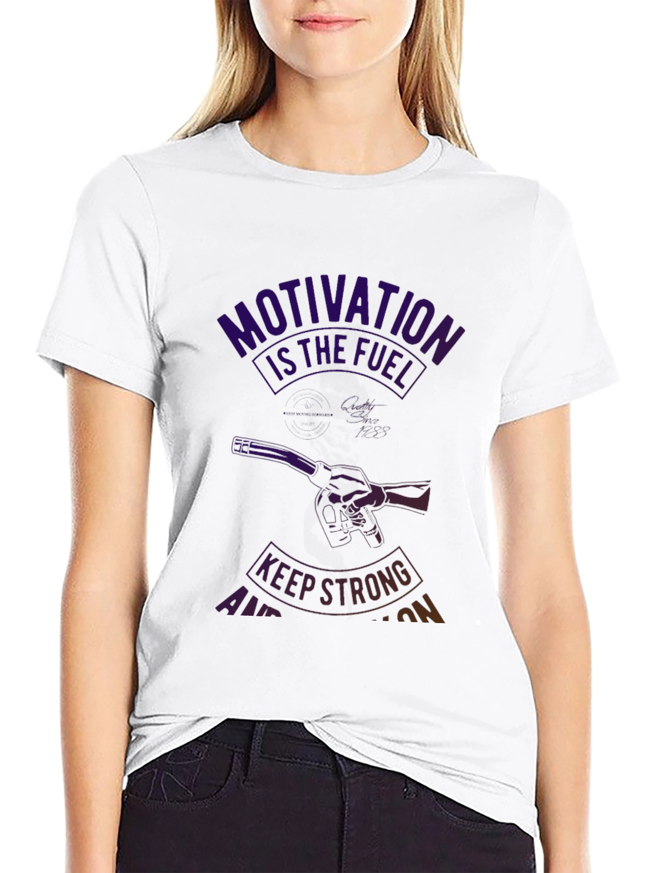 Motivation Fuel T-Shirt - Keep Strong!