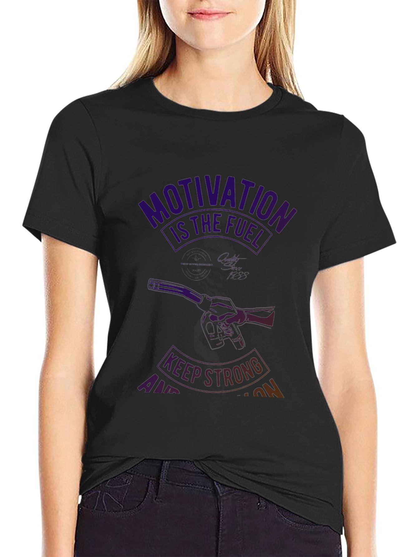 Motivation Fuel T-Shirt - Keep Strong!