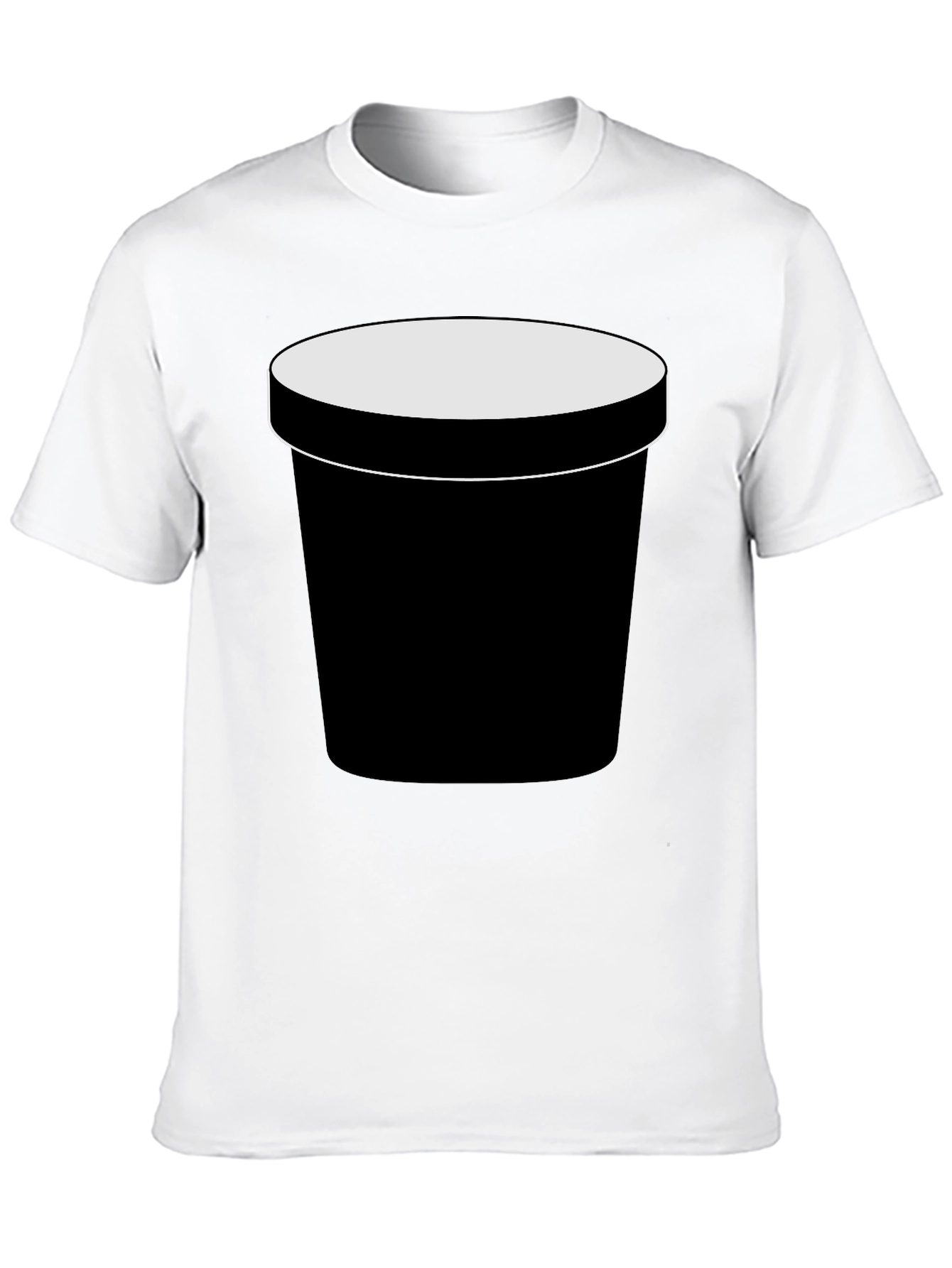 Black Ice Cream Pint T-Shirt - Foodie Fashion