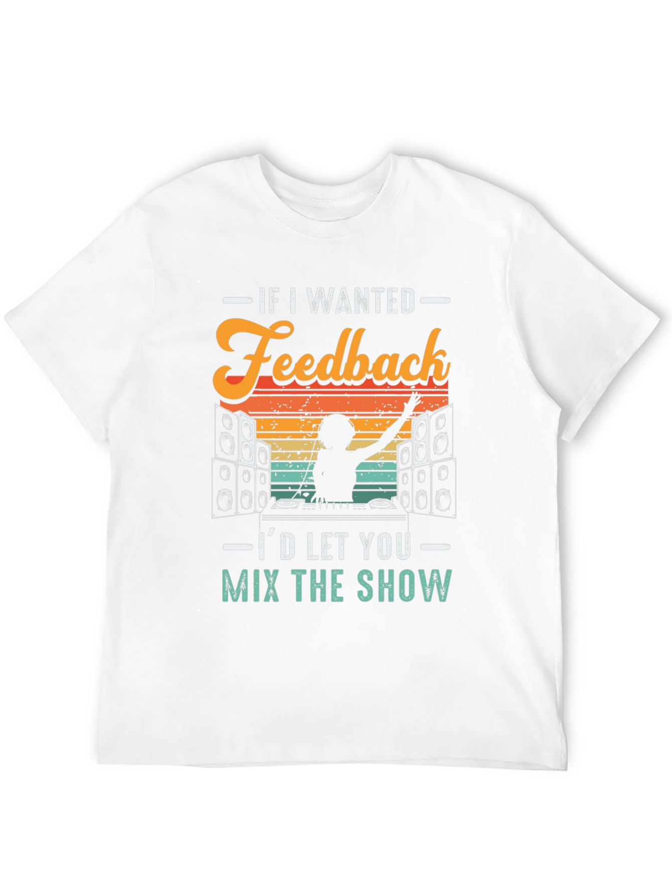 DJ Feedback Mix Show Graphic T-Shirt