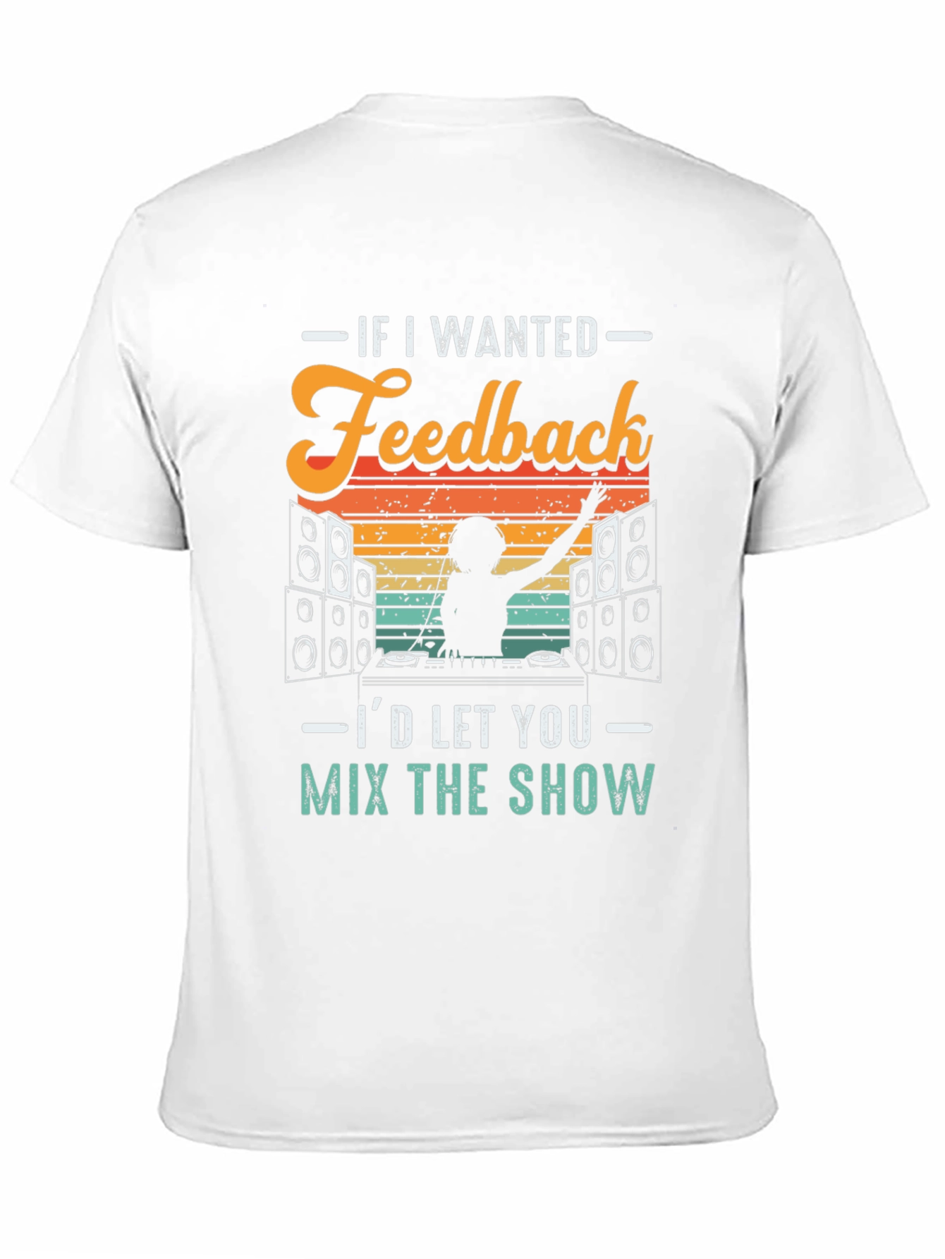 DJ Feedback Mix Show Graphic T-Shirt