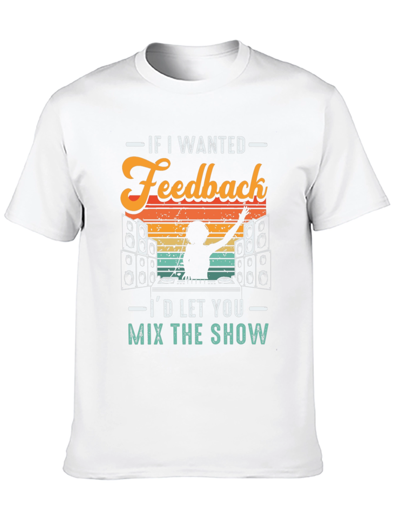 DJ Feedback Mix Show Graphic T-Shirt