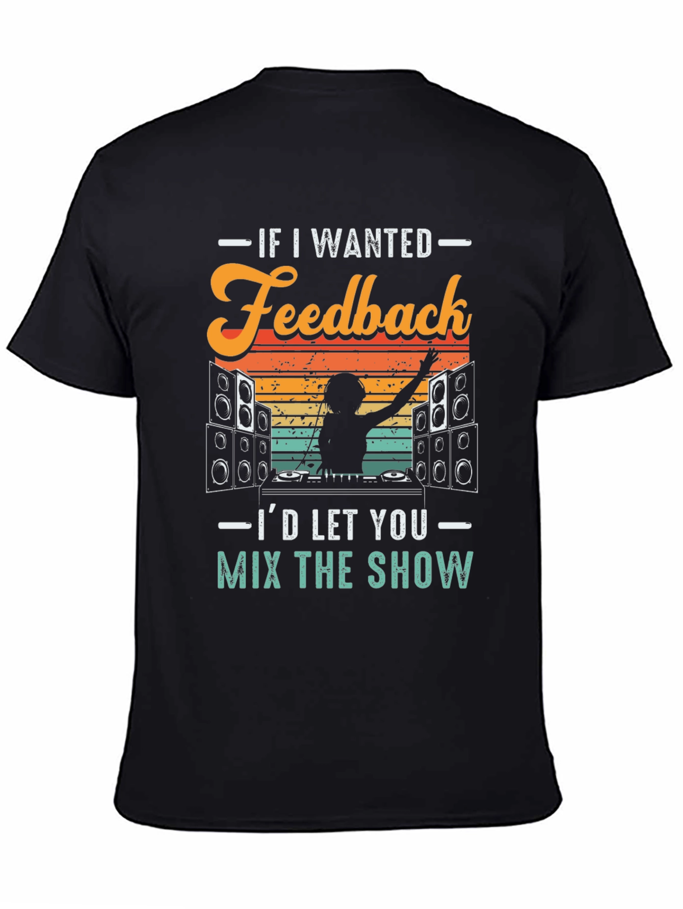 DJ Feedback Mix Show Graphic T-Shirt