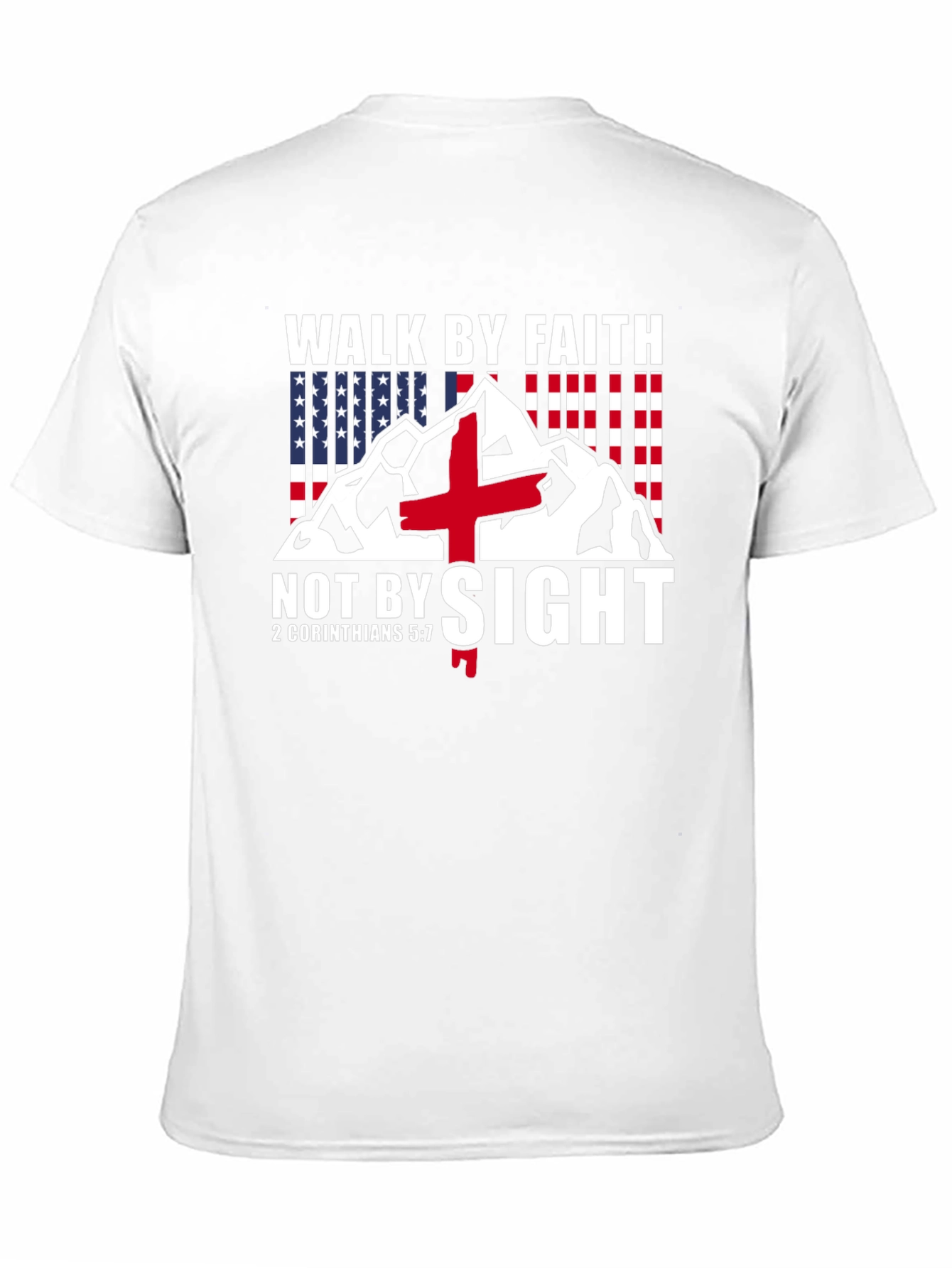 Walk By Faith Christian T-Shirt