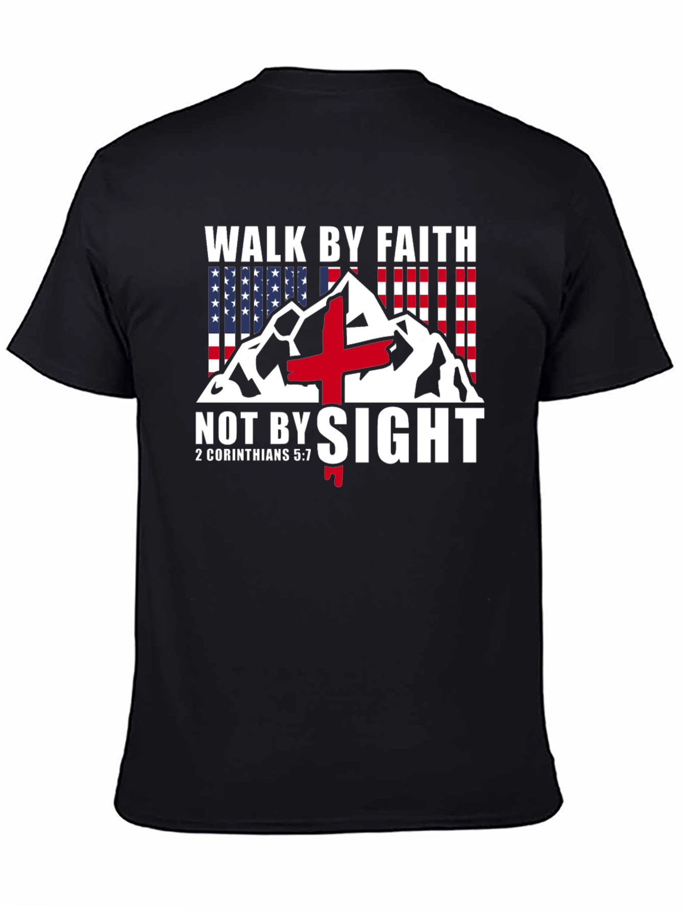 Walk By Faith Christian T-Shirt