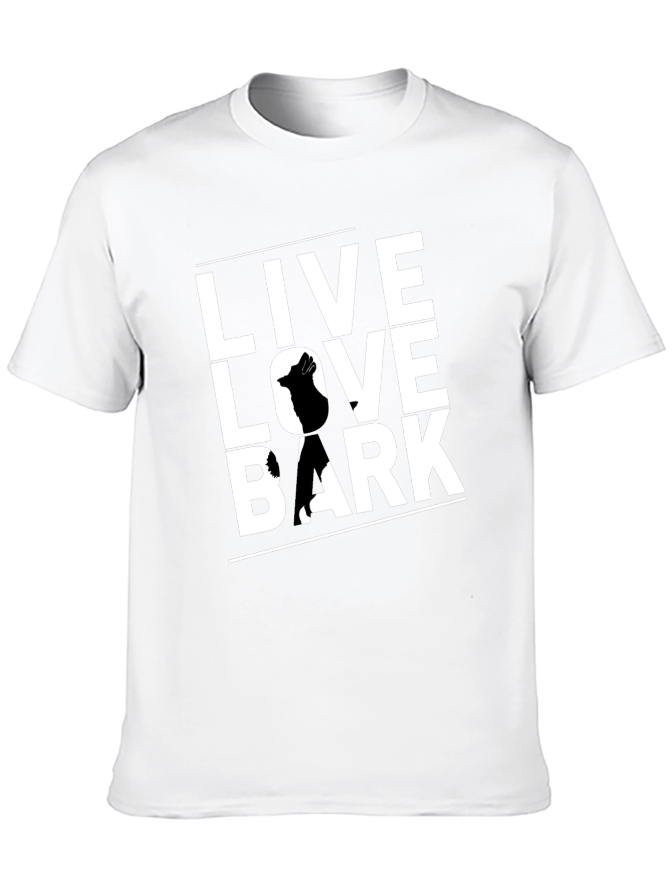 Live Love Bark Dog T-Shirt