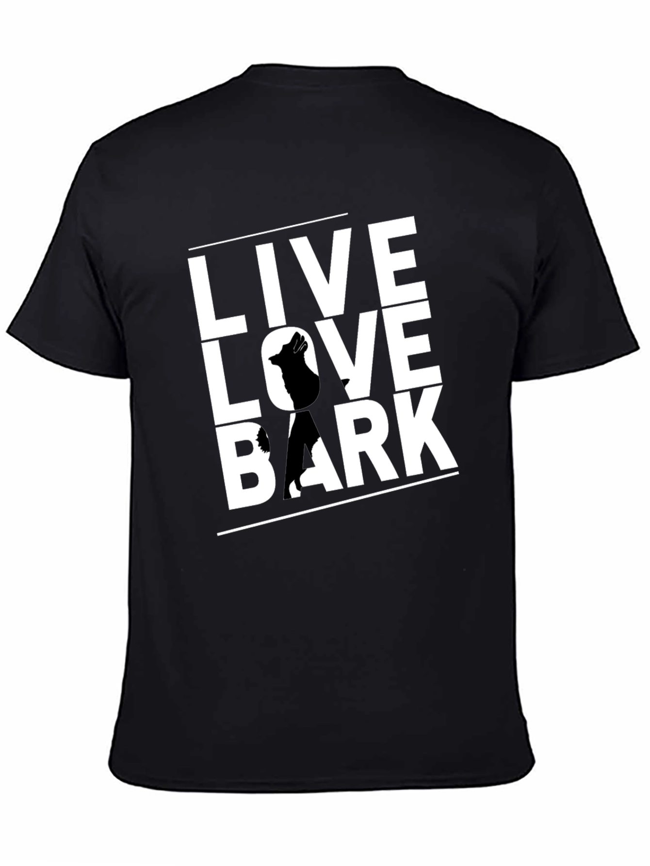 Live Love Bark Dog T-Shirt