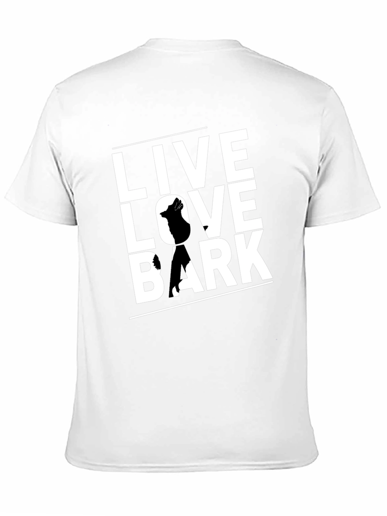 Live Love Bark Dog T-Shirt