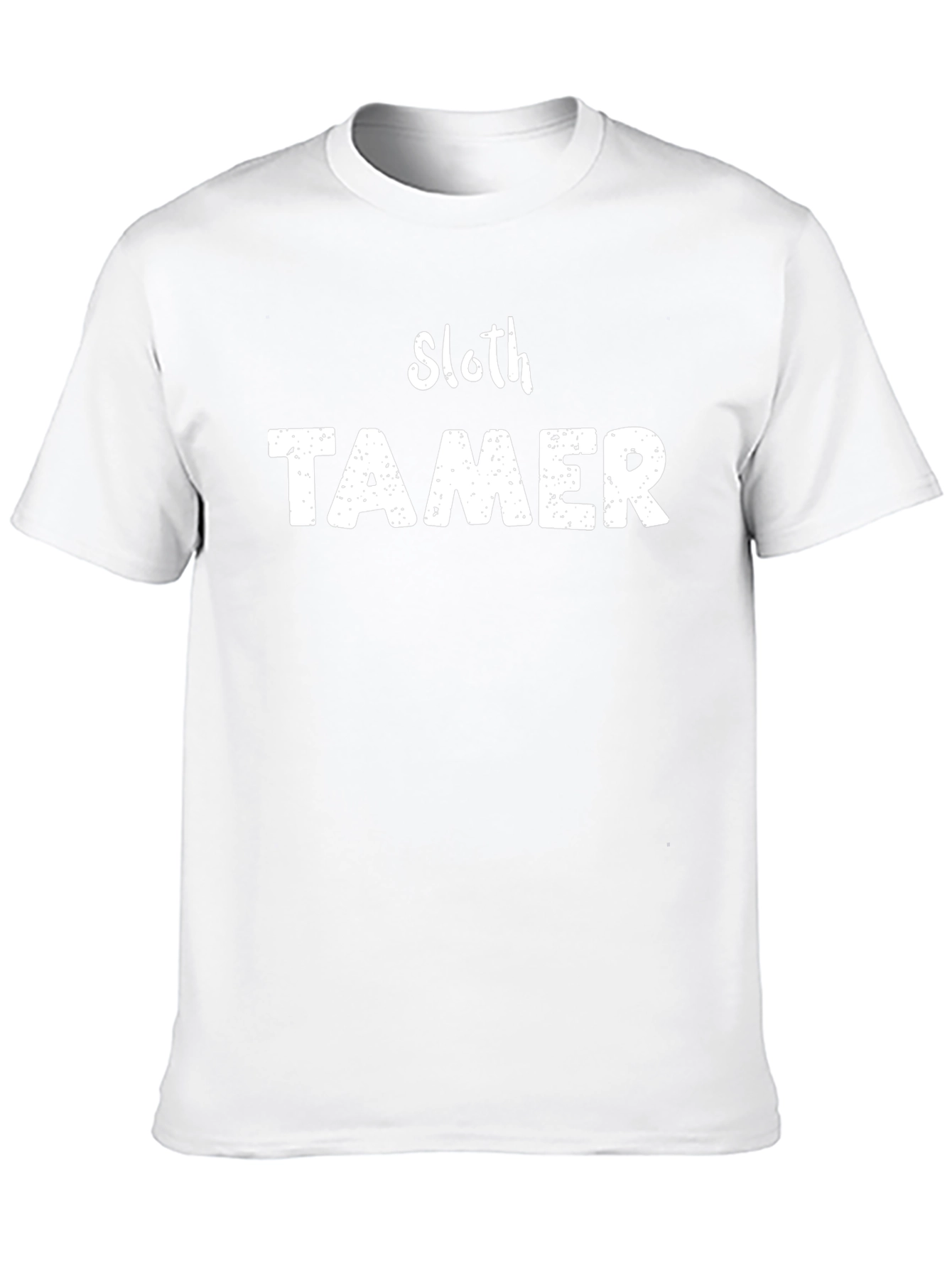 Sloth Tamer Graphic Tee - Black Cotton Blend