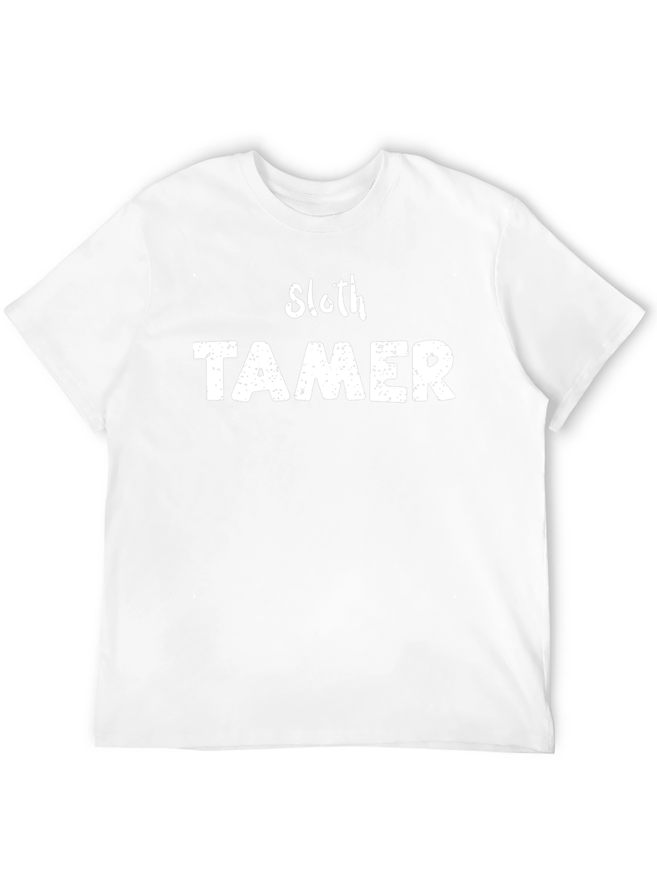 Sloth Tamer Graphic Tee - Black Cotton Blend