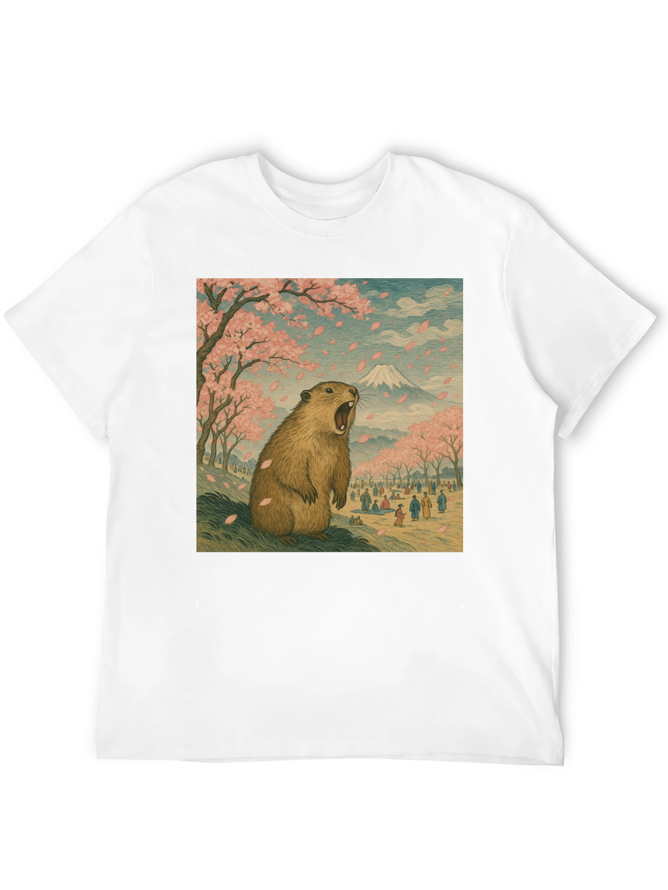 Beaver in Blossom T-Shirt