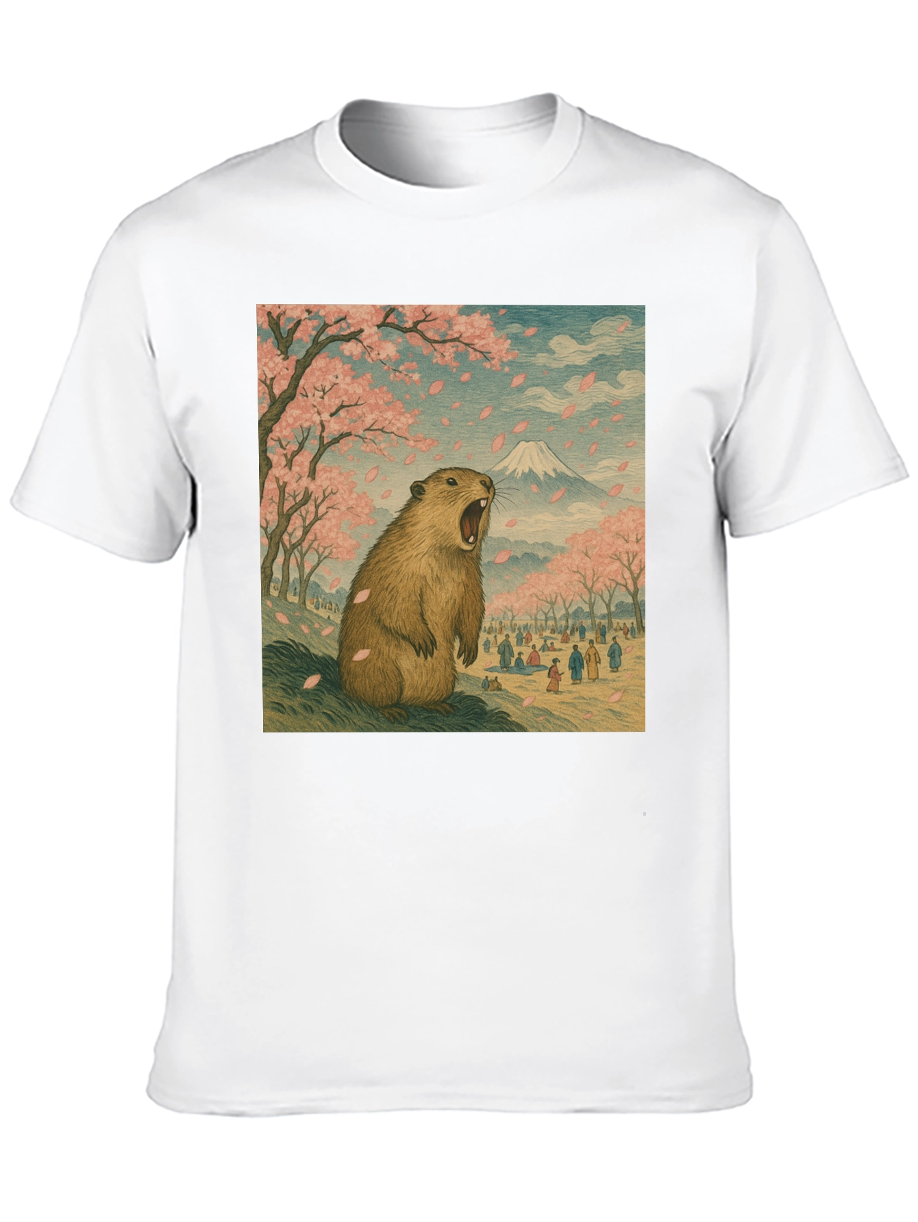 Beaver in Blossom T-Shirt