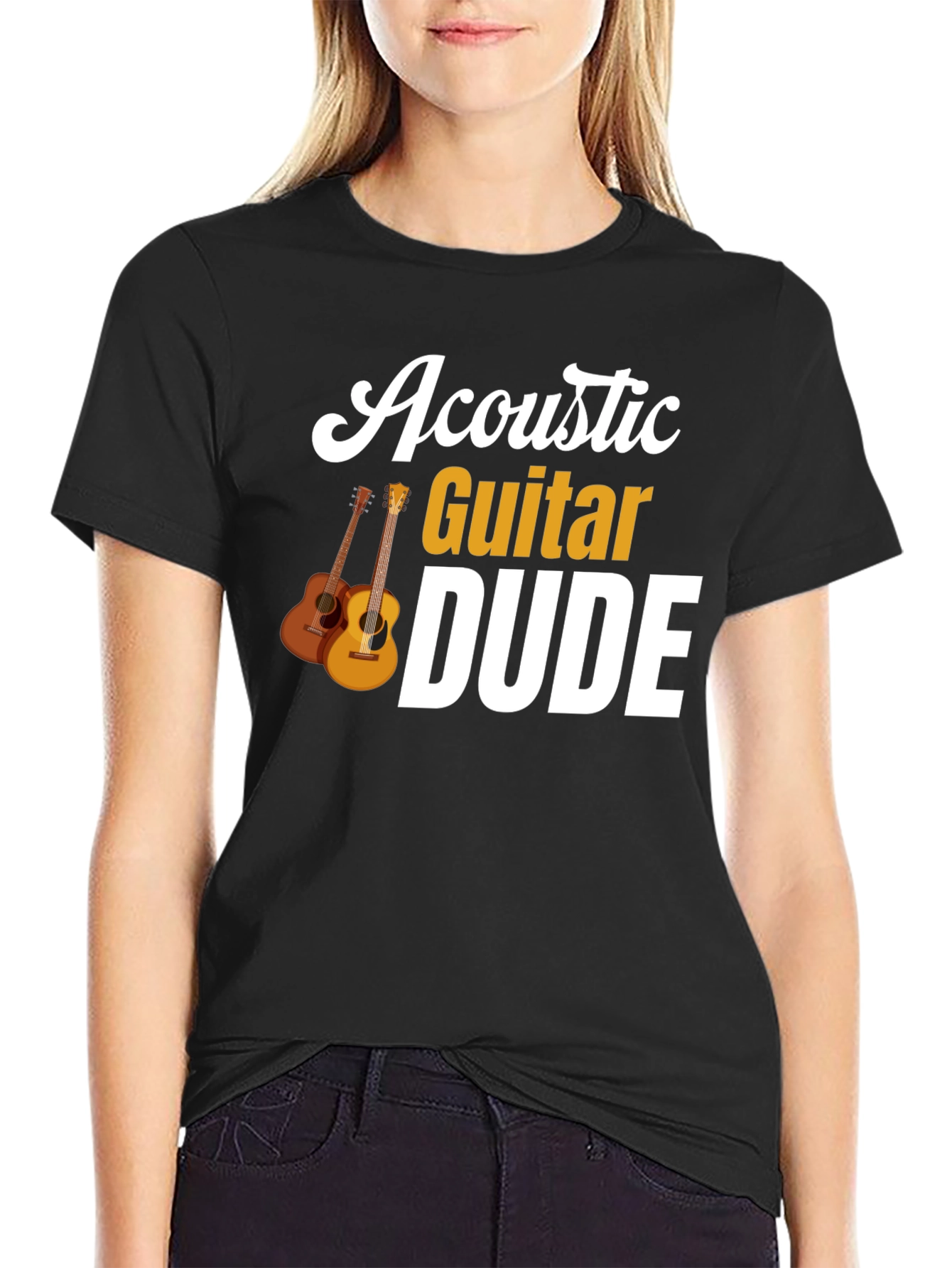 Acoustic Guitar Dude T-Shirt
