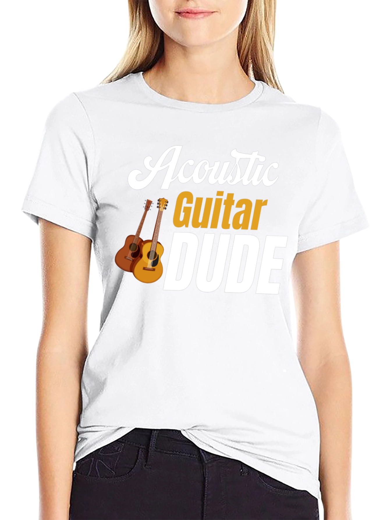 Acoustic Guitar Dude T-Shirt
