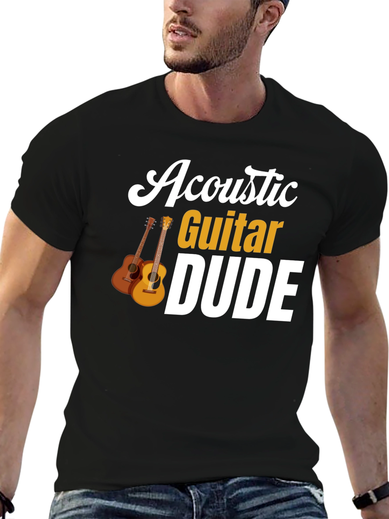 Acoustic Guitar Dude T-Shirt