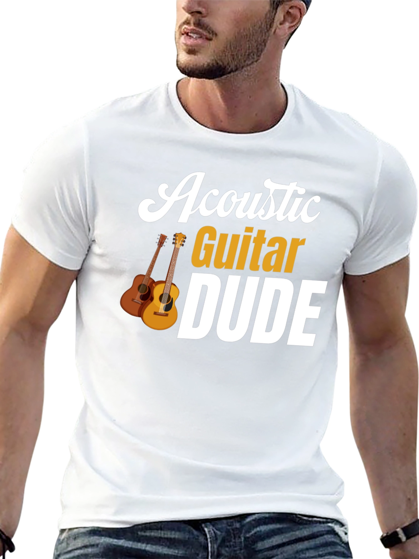 Acoustic Guitar Dude T-Shirt