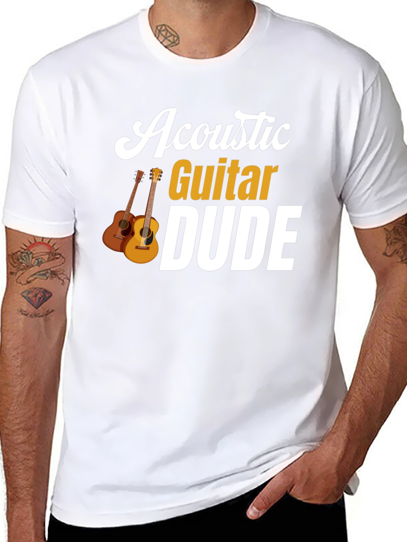Acoustic Guitar Dude T-Shirt