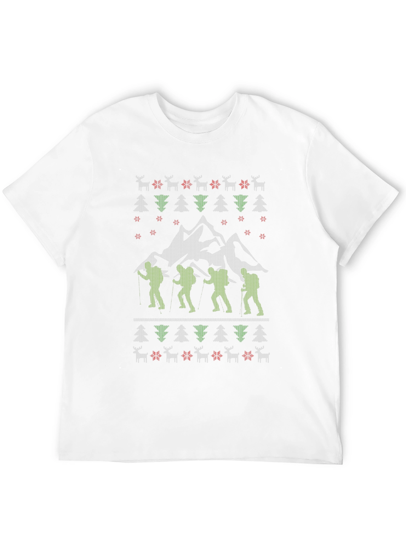 Hiking Adventure Ugly Christmas T-Shirt