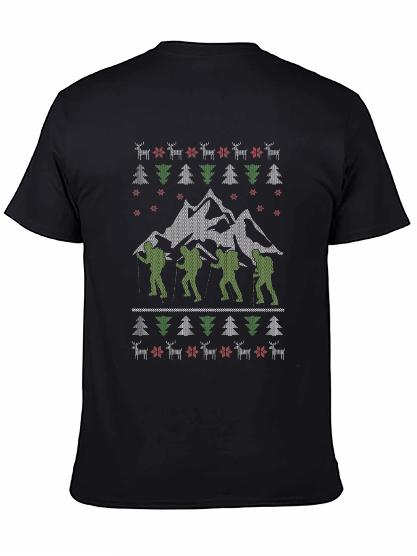 Hiking Adventure Ugly Christmas T-Shirt