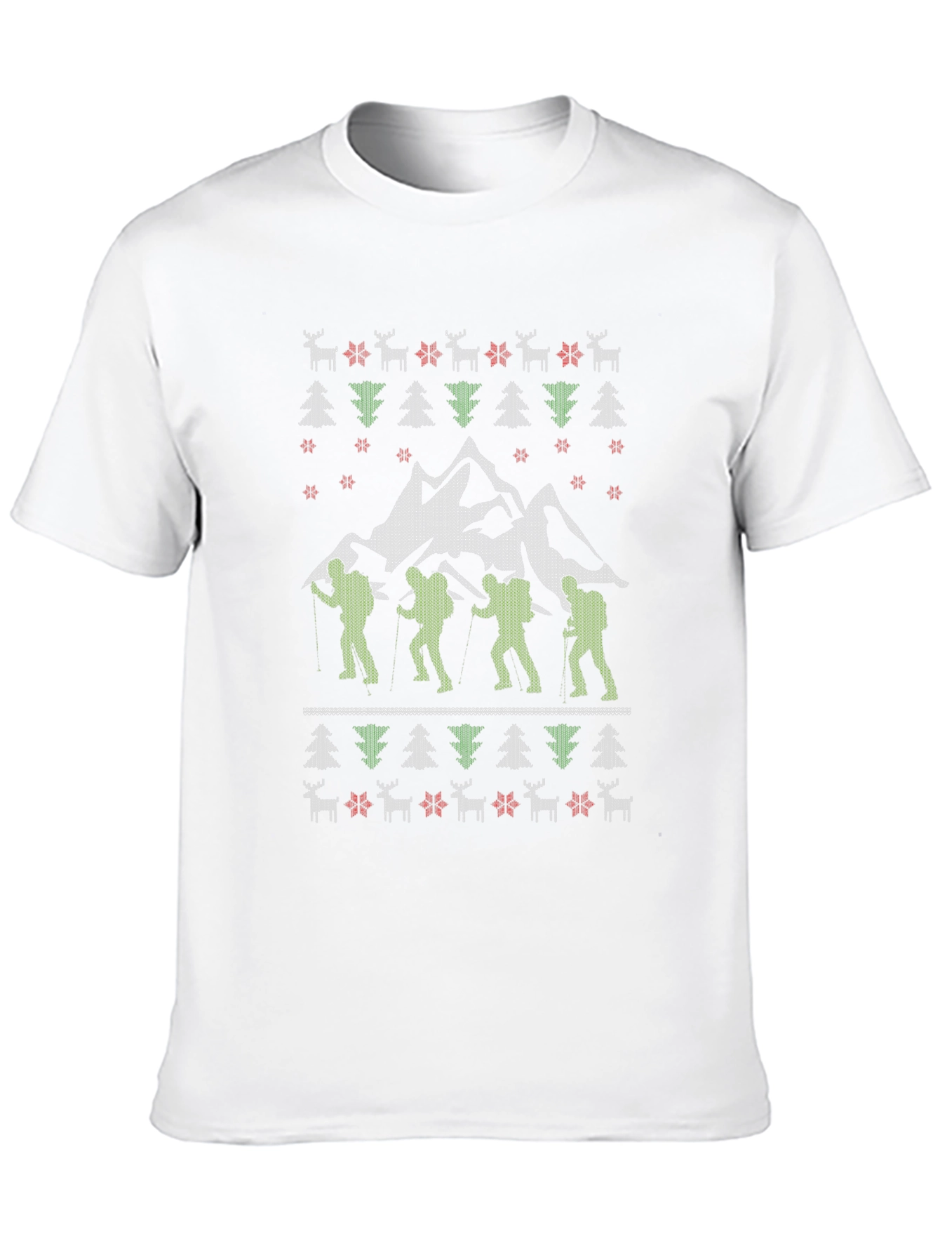 Hiking Adventure Ugly Christmas T-Shirt