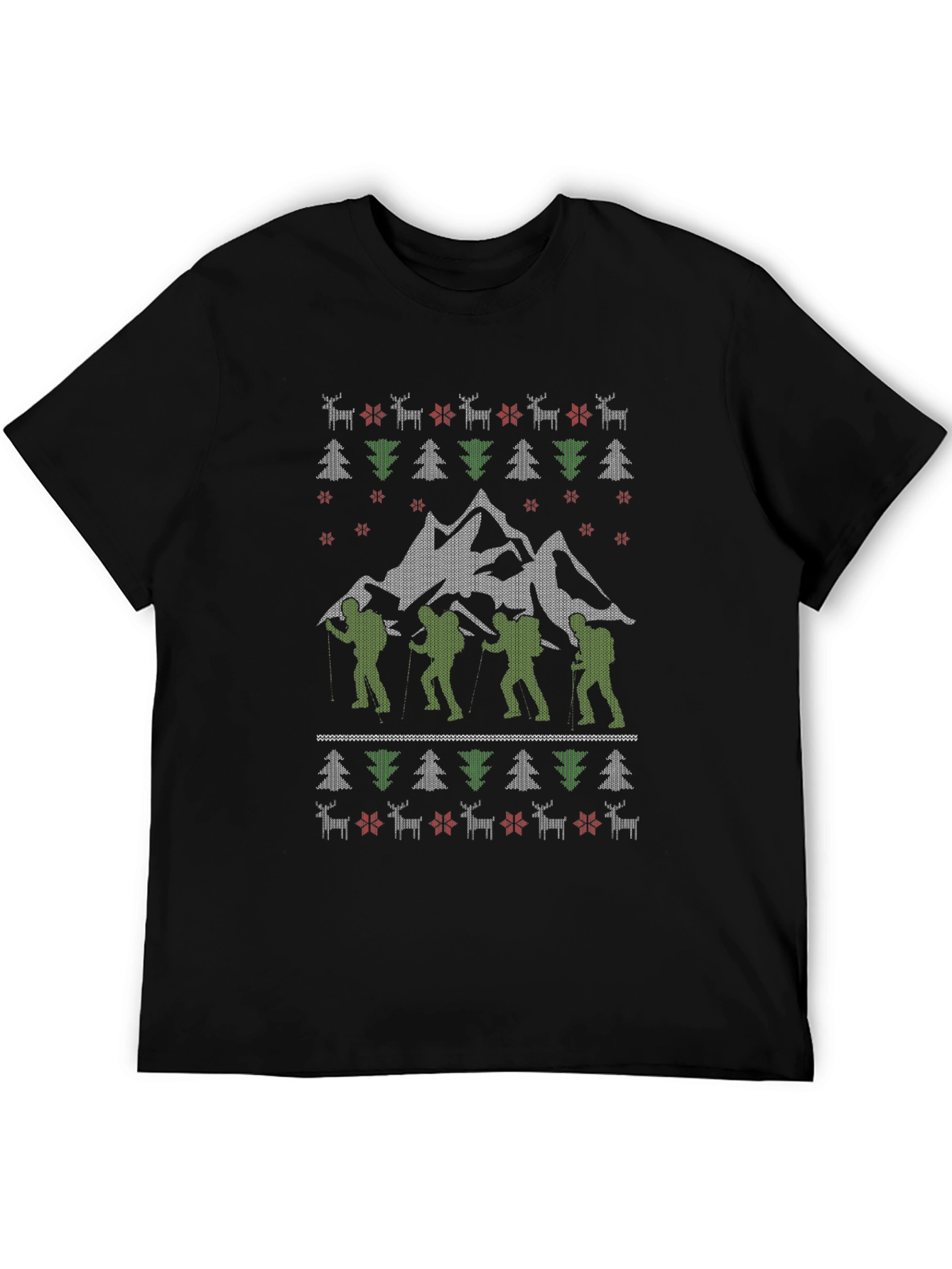 Hiking Adventure Ugly Christmas T-Shirt