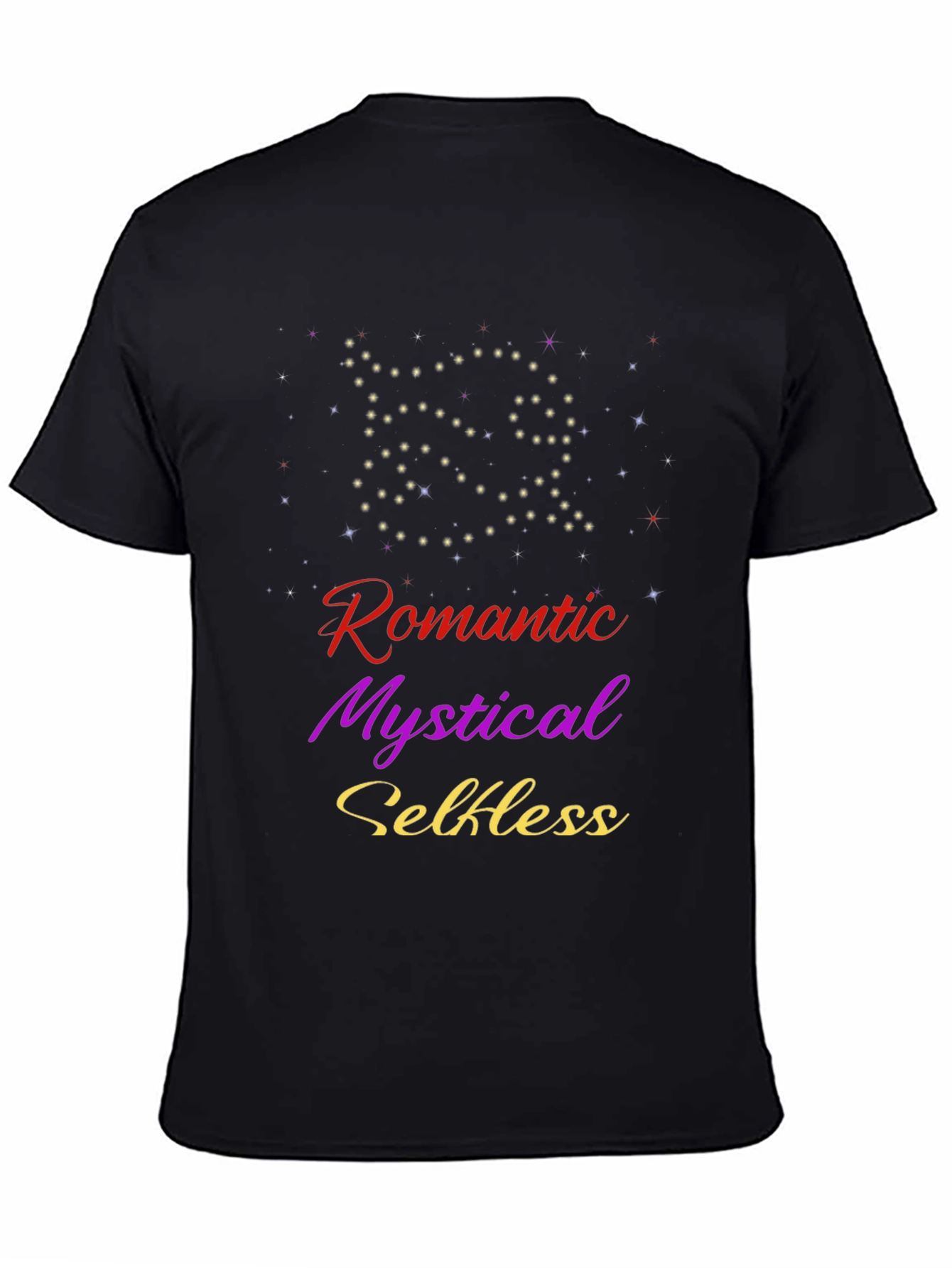 Pisces Zodiac Graphic Tee - Romantic Mystical Shirt